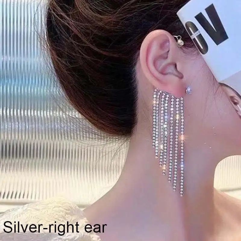Ultra-Shimmer Butterfly Ear Cuffs Women's for Women, No Piercing Clip Earrings, Party Daily Office Gift Comfort Trendy Cute