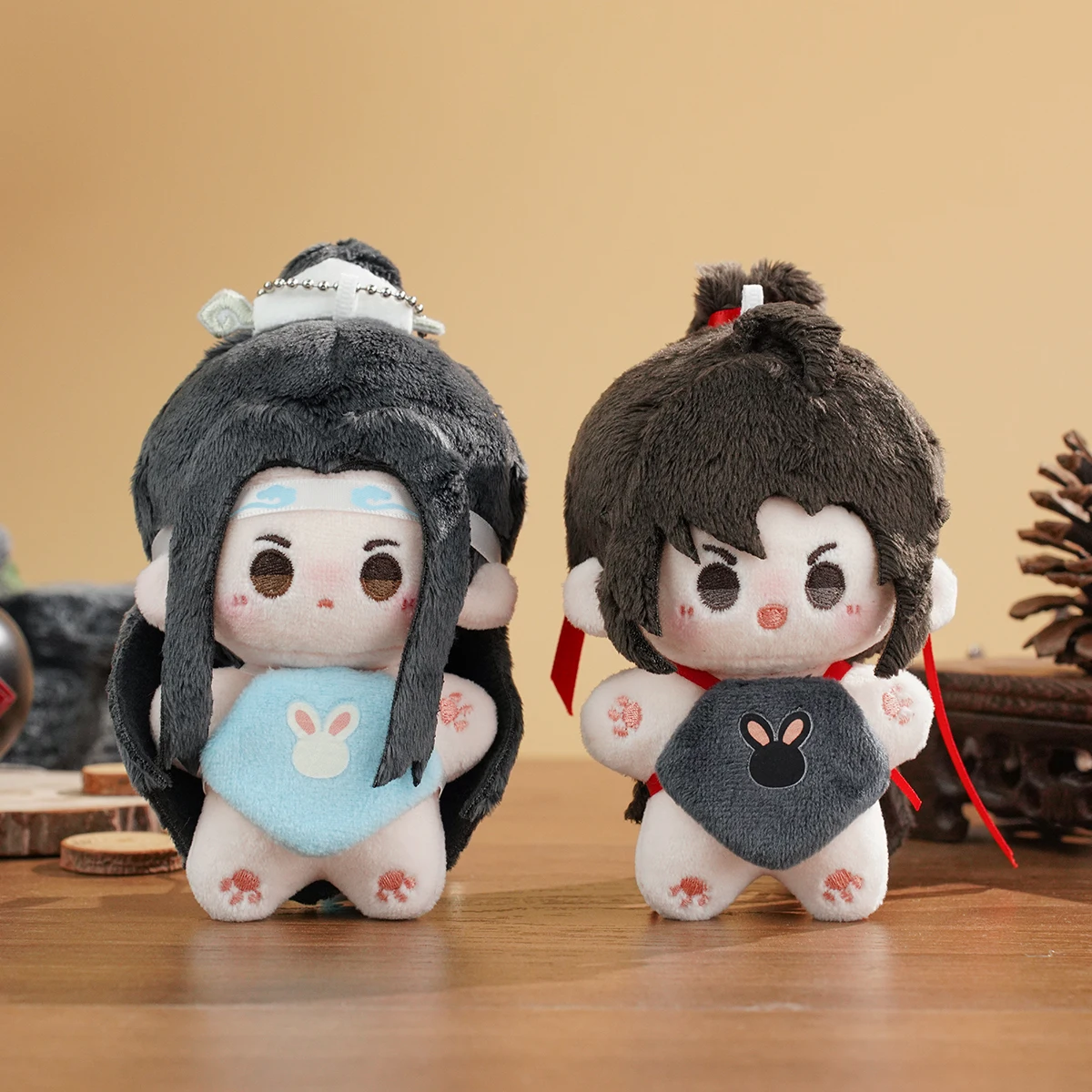 Pre-Order Official Omodoki Mo Dao Zu Shi/Grandmaster of Demonic Cultivation MDZS Lan Wangji/Wei Wuxian 10cm Cute Baby
