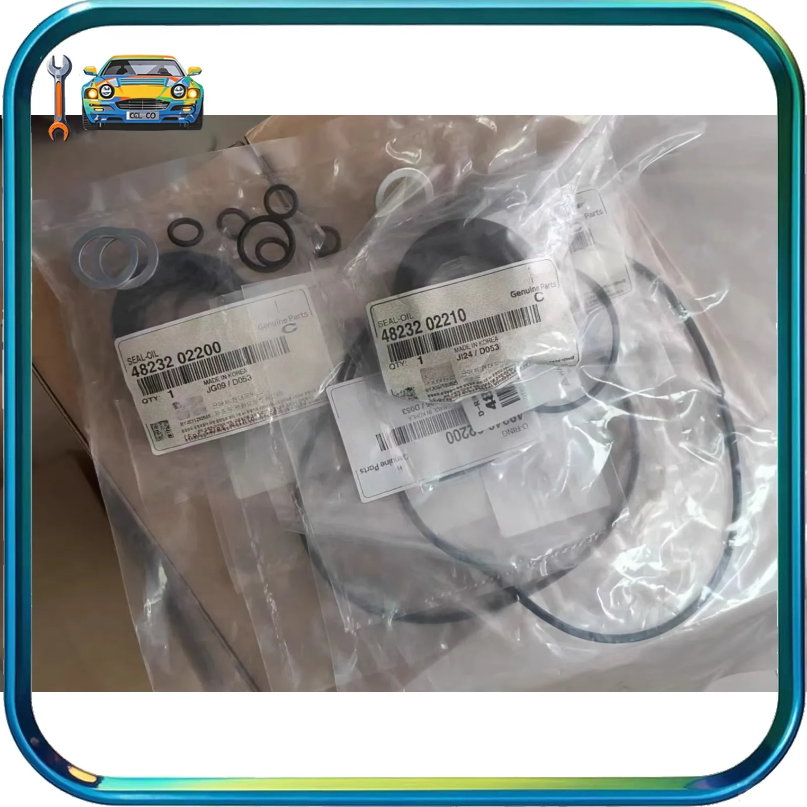 Original New CF12 CVT Transmission Repair Overhaul Kit O-Rings Seal Gasket for Hyundai 2010-2014 Accent 1.4L