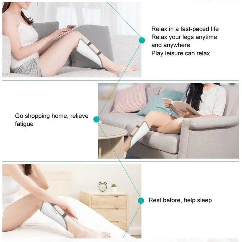 Multi Functional Leg Beauty Device Calf Massager Constant Temperature Hot Compress Wireless Massage Automatic Multiple Modes