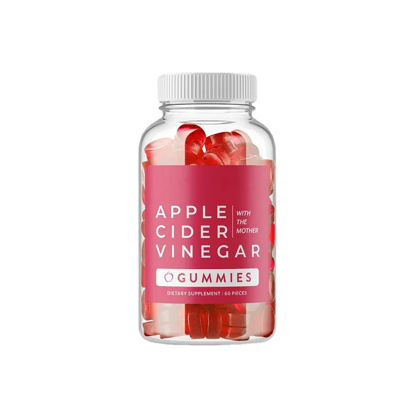 1 bottle Apple vinegar gum, vitamin supplement, help digestion, metabolism, weight control, healthy dietary supplement.