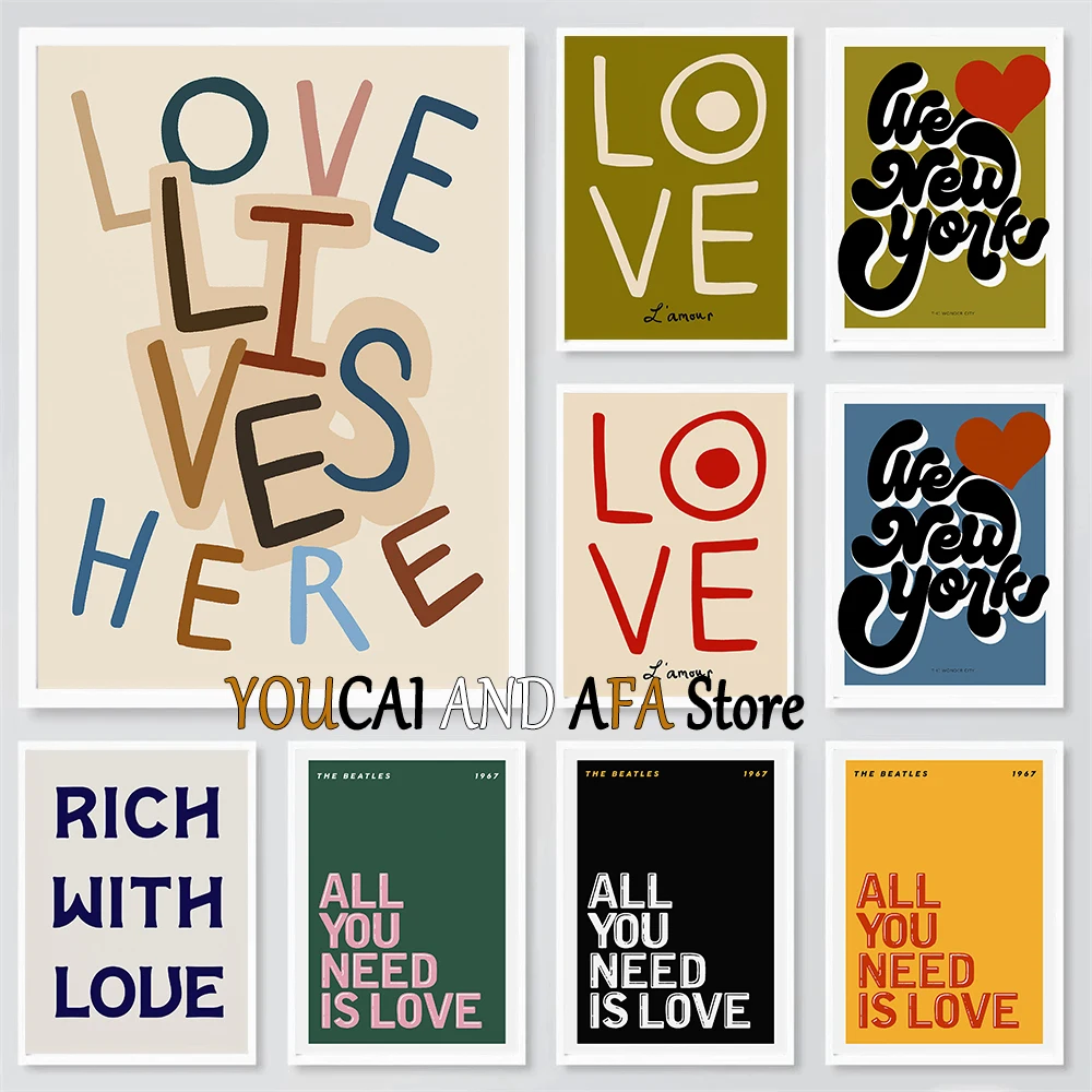 Love Abstract Paint… - image