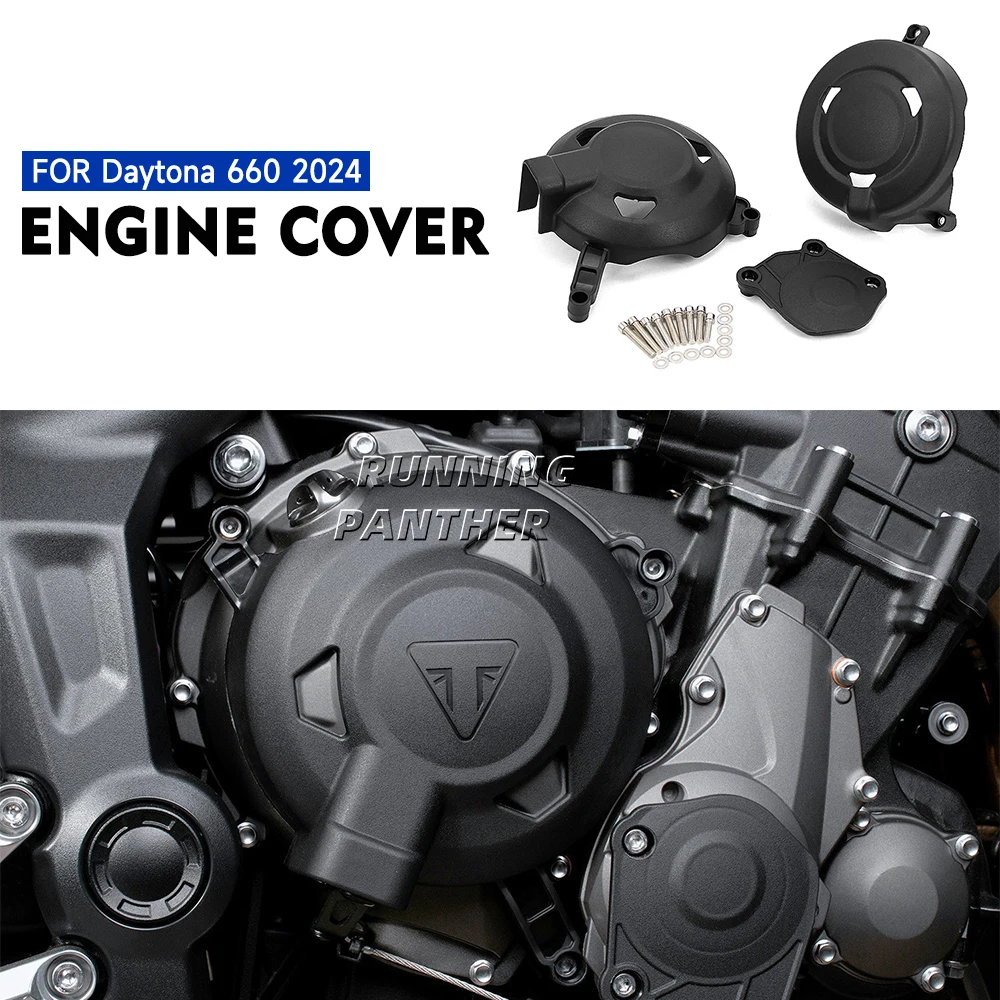 

Motorcycles Engine Guard For Daytone 660 Daytona660 2024 Protection Case Cover Engine Covers Protectors Accessories Set New