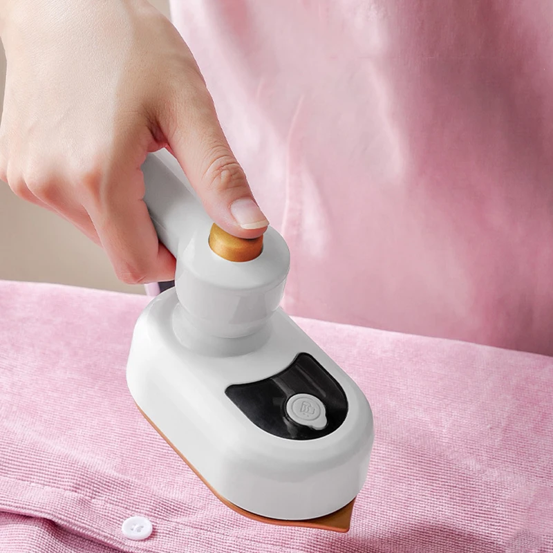 Foldable Handheld Mini Steam Iron Essential Clothing Leveling Tool For Travel Spray Iron Mini Hanging Press Wet And Dry Ironing