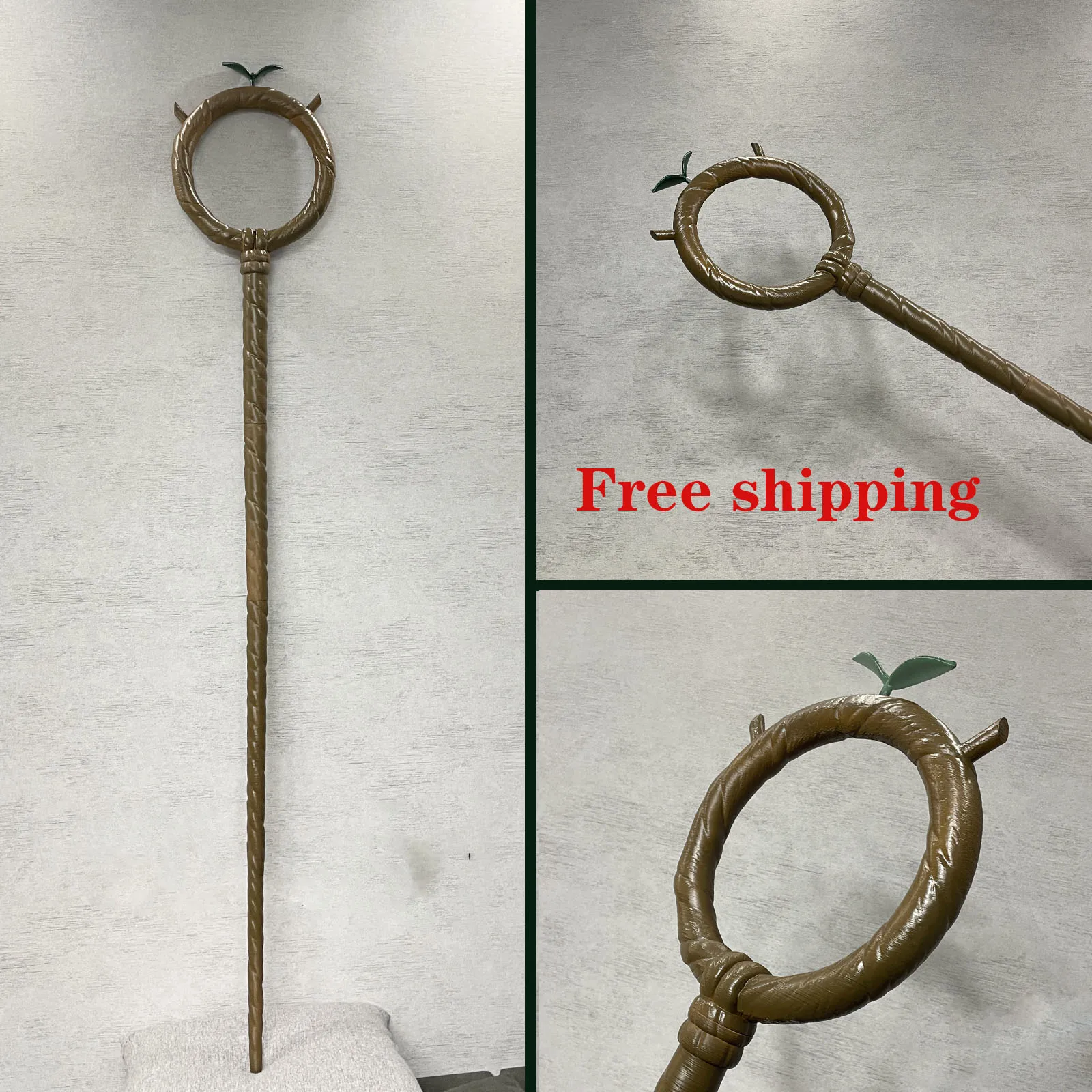 

Marcille Staff Delicious in Dungeon Prop Cosplay Length 150cm Weapons Halloween Christmas Party Props for Comic Show