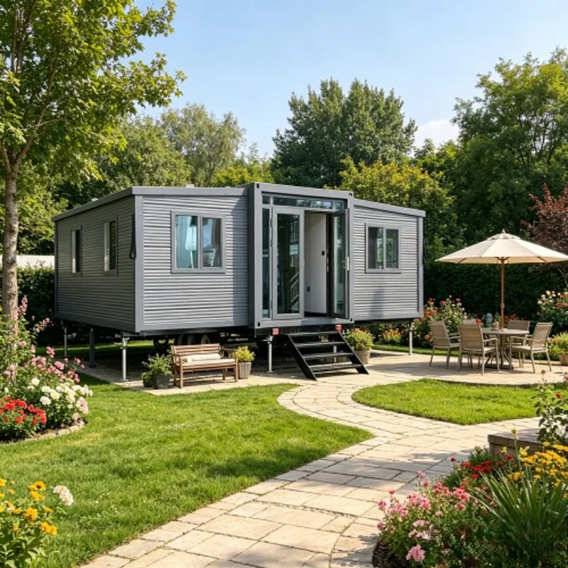 Rainproof Windproof Roof Casa Prefabricated Maison Mobile Tiny Home Folding Prefab Expandable Container Houses Ready to Ship