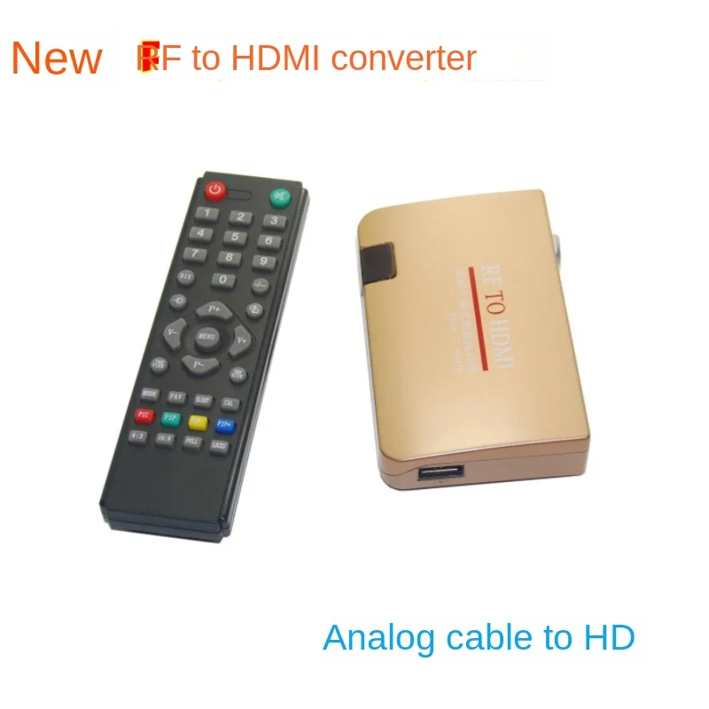 RF To HDMI Converter - Analog RF Signal To HDMI Conversion - Full Channel Selection