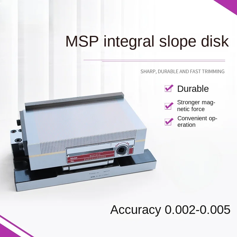 MSP47S 66S 510S 612S Ultra thin integrated sine disk magnetic table angle tool table