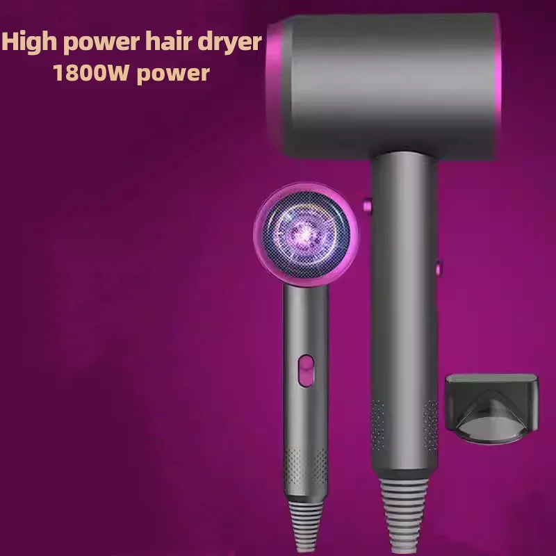Mini travel hair dryer = women's portable high-speed hair dryer negative ion hair care professional hair salon equipment hair dr