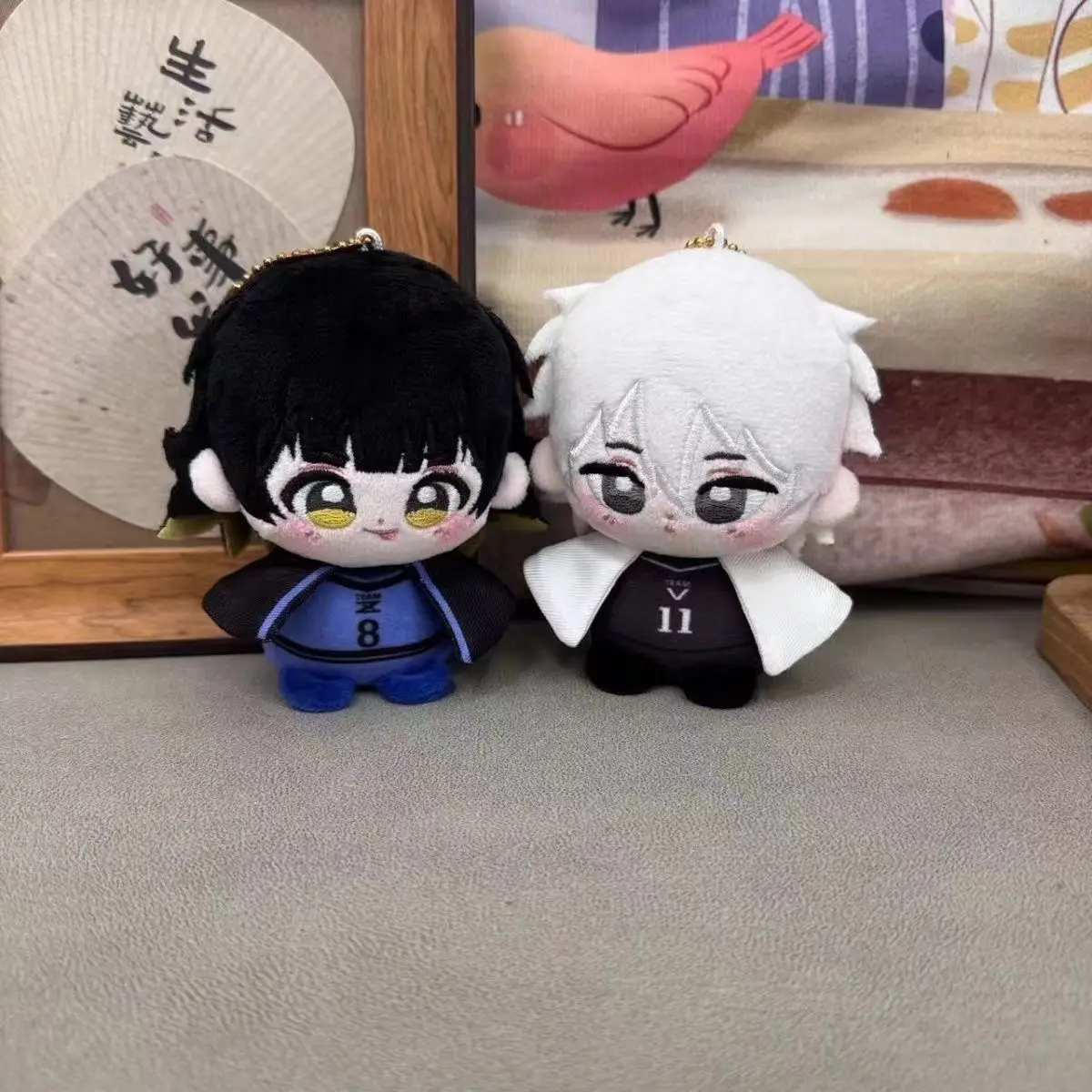 

Blue Lock Bachira Meguru Nagi Cotton Stuffed Figure Toys Plushies Toys Fans Backpack Pendant Birthday Keychain Gift