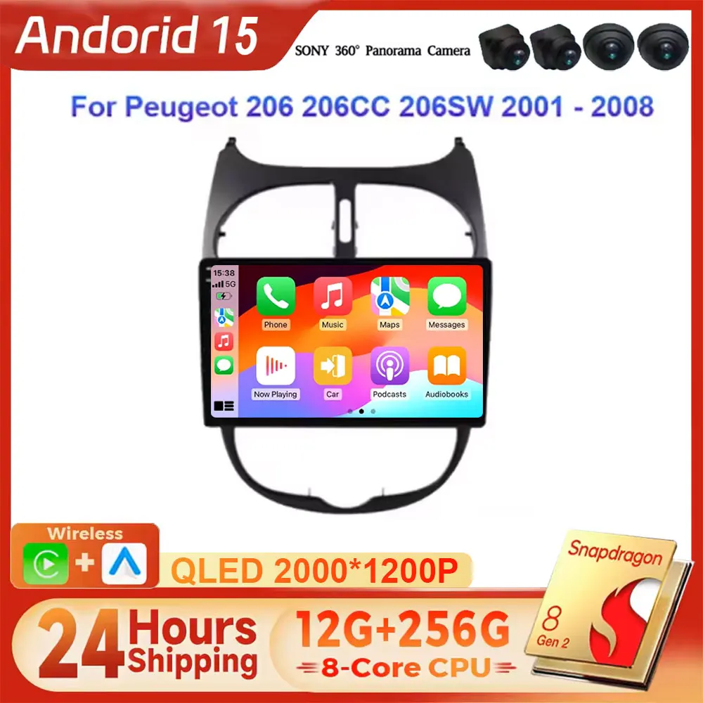 Android 15 Car Radi…