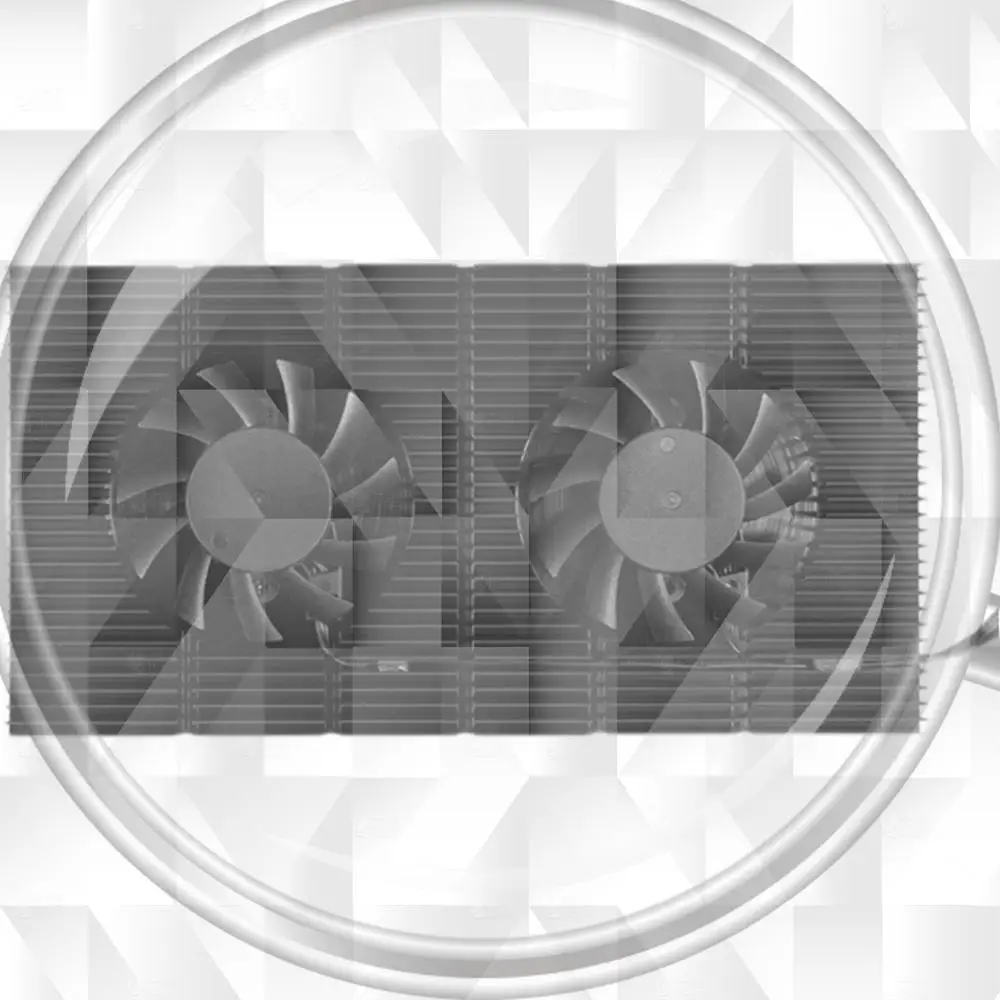 

Graphics Card Backplate Memory Cooler GPU Backplane Radiator Heatsink Cooling Fan Panel Cooling Backplate for RTX 3090 3080 3070