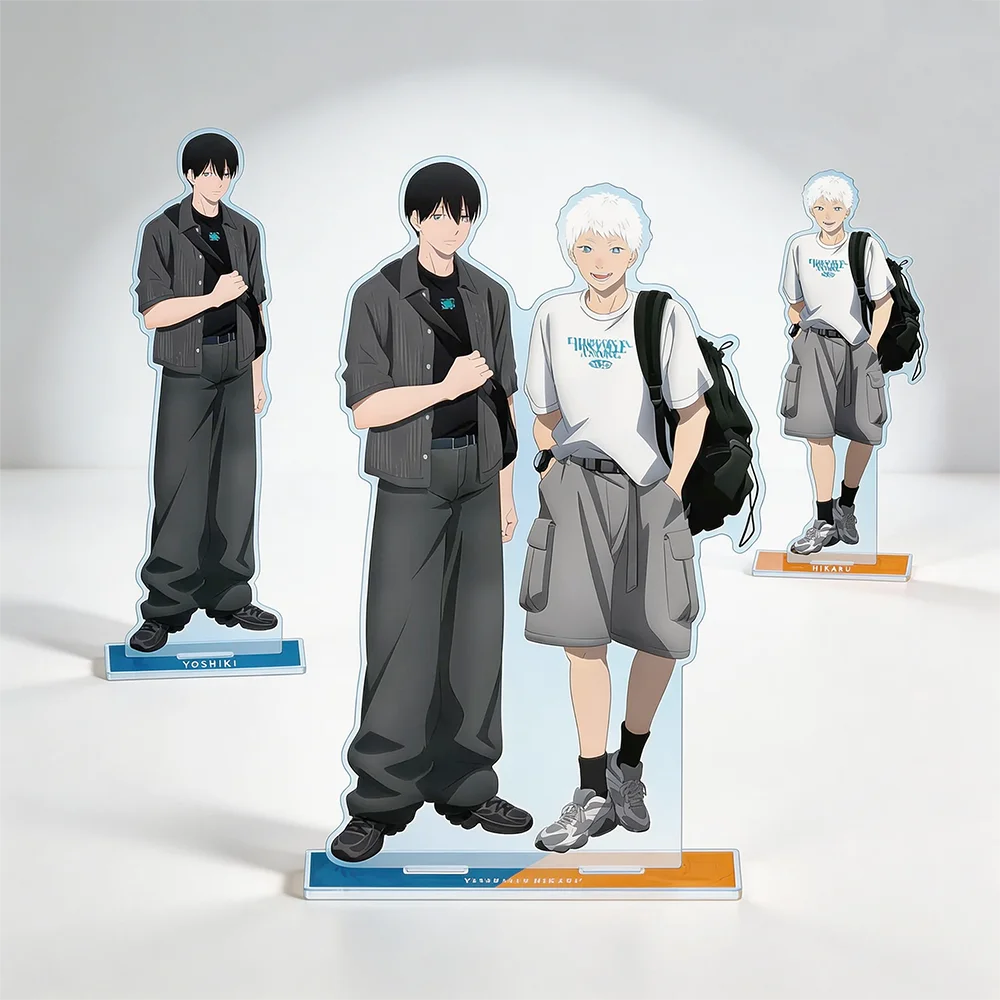 Anime THE SUMMER HIKARU DIED Acrylic Stand Keychain 15cm Yoshiki