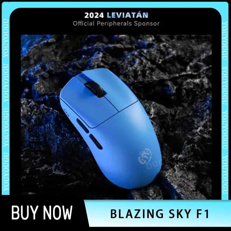 

Atk Blazing Sky F1 Leviatan Mouse 8k Dual Mode Wireles Gaming Laptop Mouse Polling Rate Lightweight Office Mice Custom Accessory