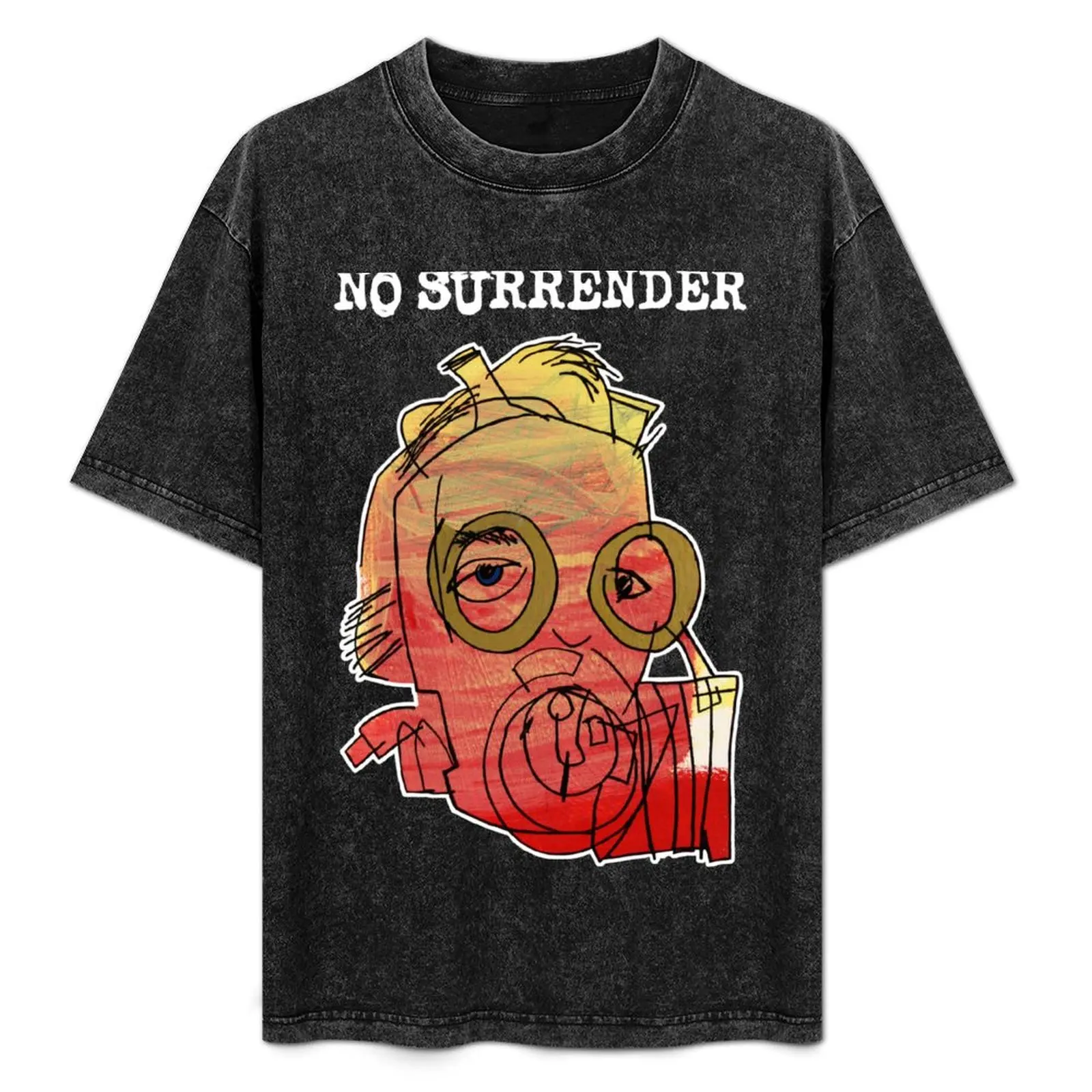 NO SURRENDER (in resilient shades of a refreshing Vodka Sunrise) T-Shirt sports fans graphic tee shirt mens clothes