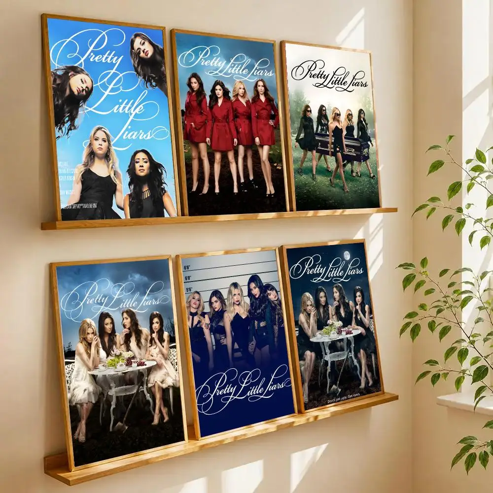 P-Pretty Little L-Liars Poster High-definition Waterproof Poster Stickers Suitable For Bedroom Living Room Home Decoration
