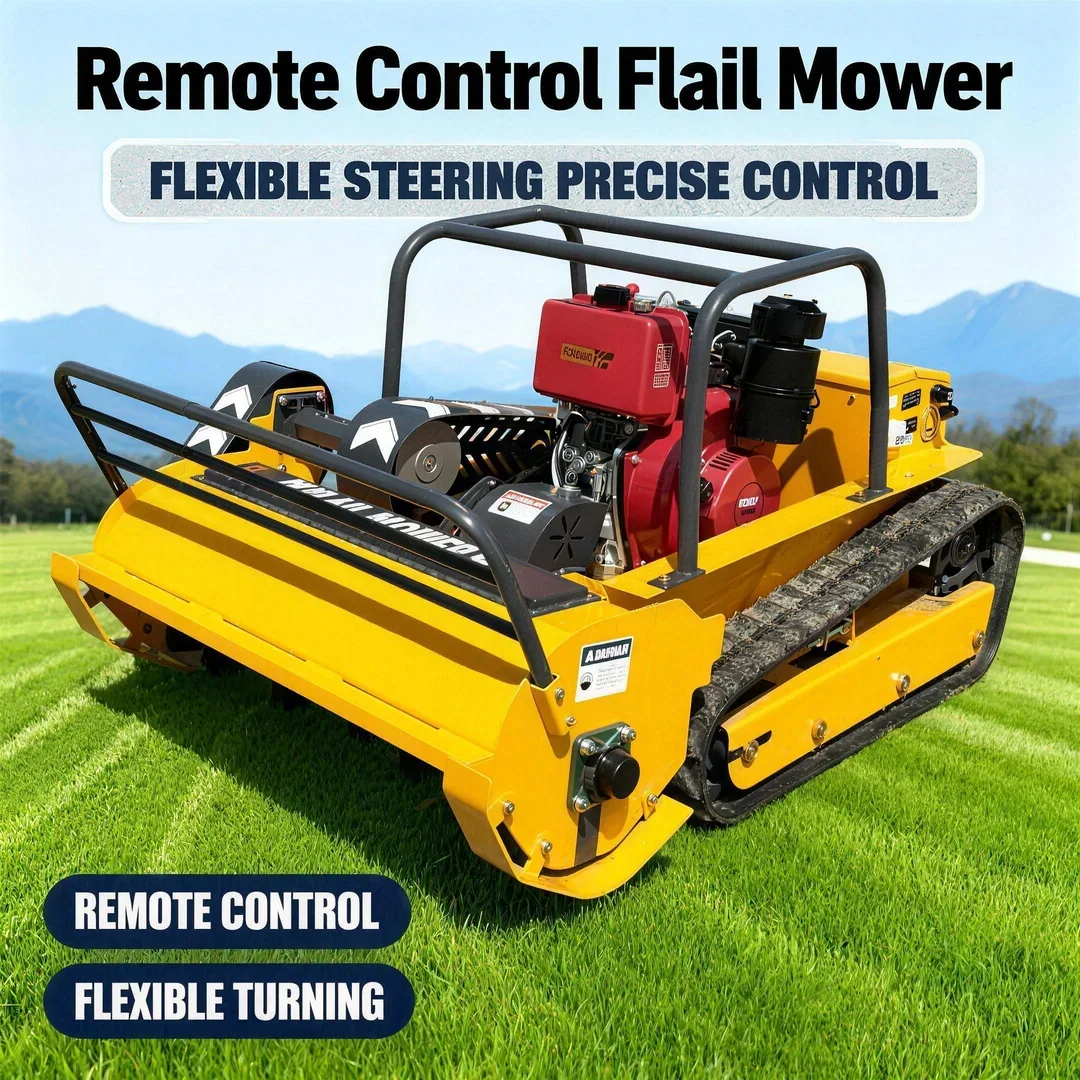 

Индивидуальная горячая продажа гусеничной газонокосилки для травы со вкусом - CE сертифицированный мини-робот с дистанционным управлением