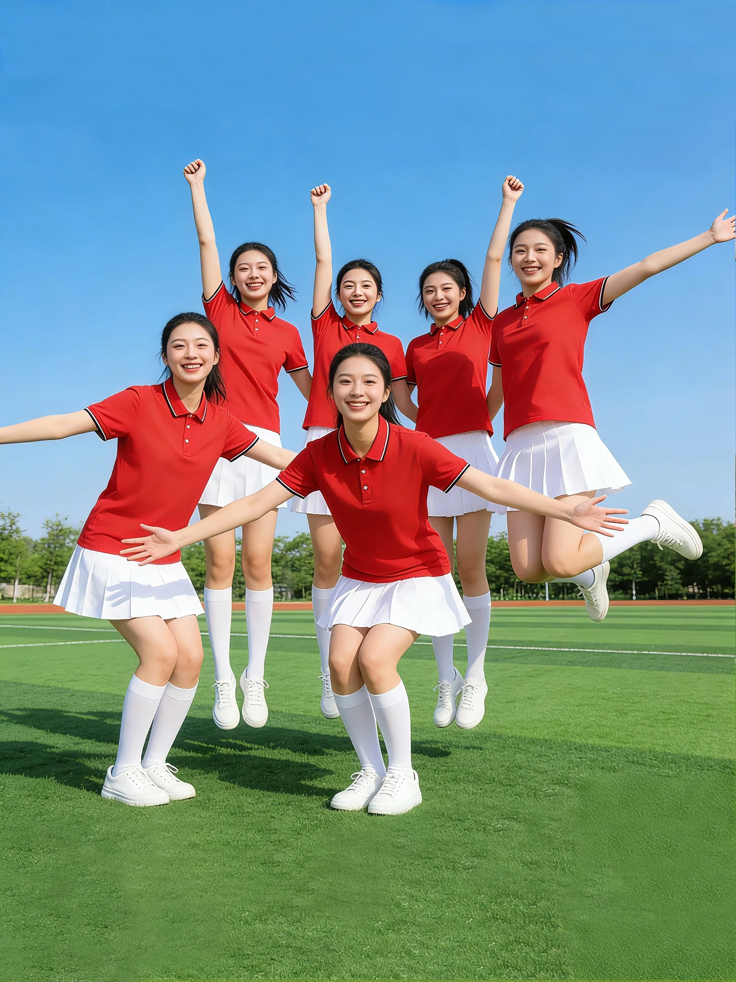 

Сценические костюмы для женских танцевальных выступлений, для студенток колледжей, для спортивных мероприятий, церемоний открытия, фитнес-соревнований, танцев...