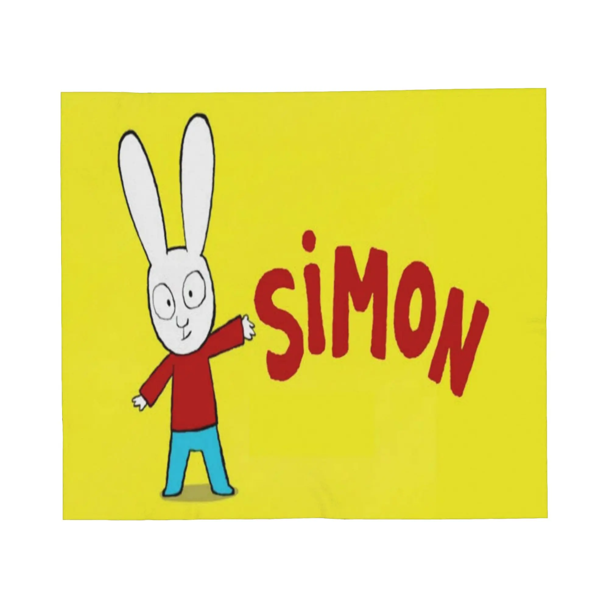 Simon Super Rabbit Merch Blanket Lightweight Warm  Throw Blankets for Living Room 50x60 Inches Multi-size Throws And Blankets