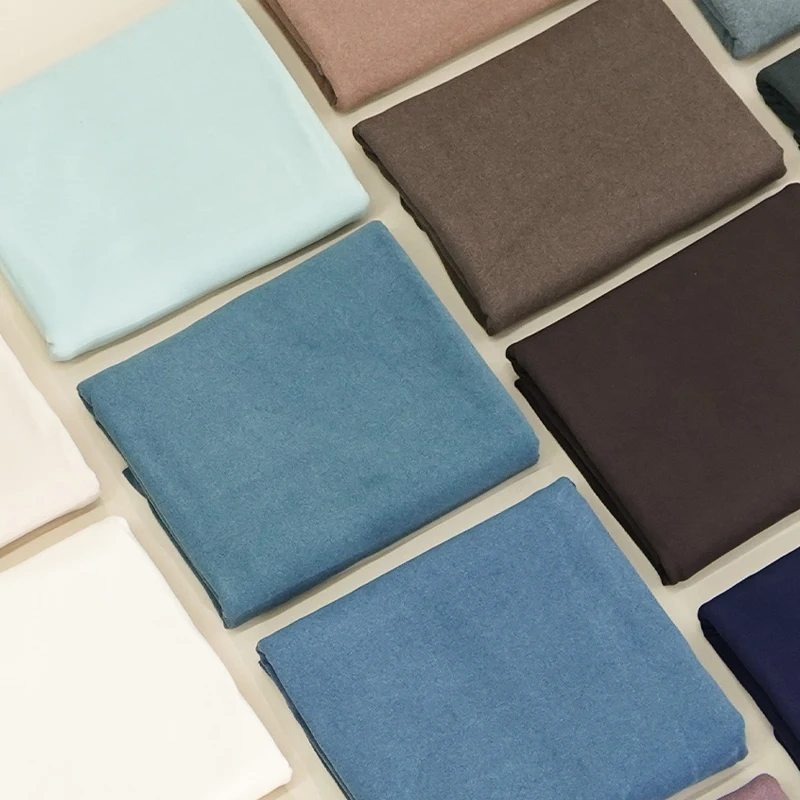 Double-sided Soft Velvet Fabric For Winter Elasticity Pajamas, Home Clothes, Hoodies Base Shirts Pants DIY Clothing Fabrics