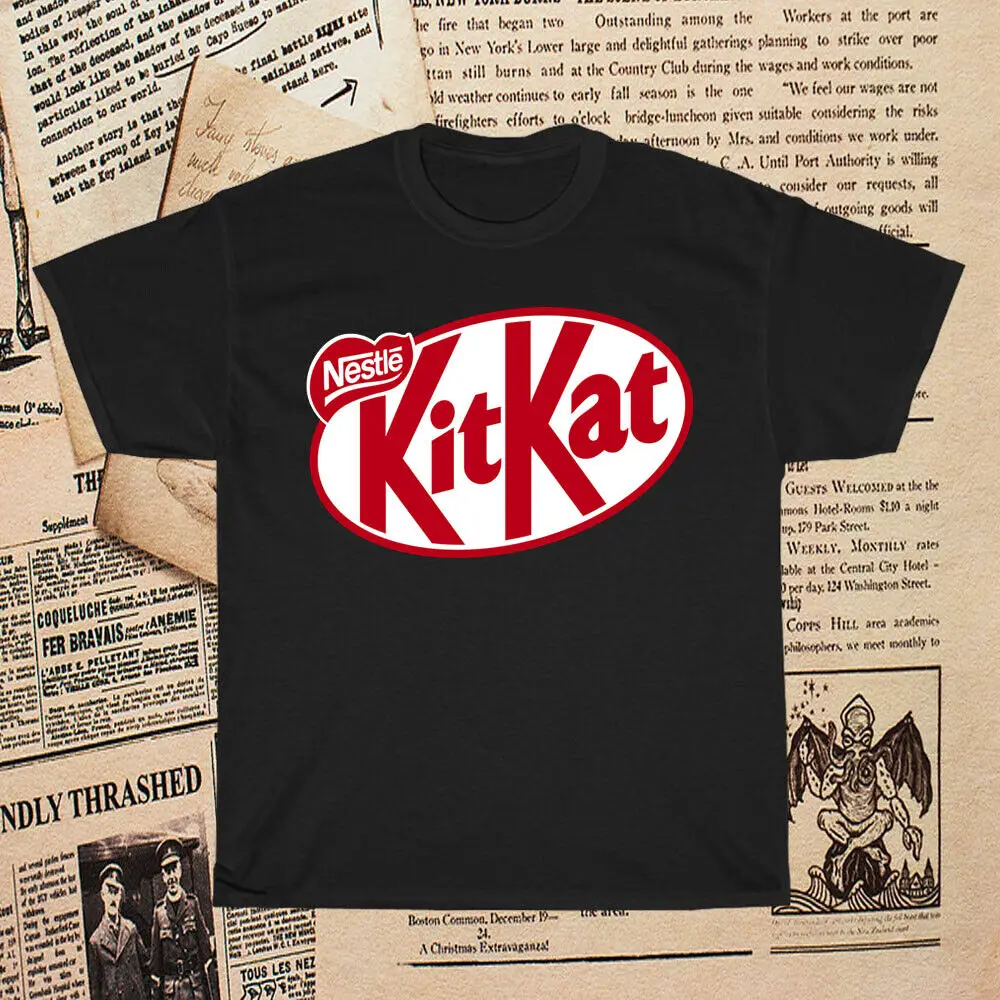 Kit Kat Chocolate bar   Men's  T-Shirt   Tees High Quality 100%Cotton Short Sleeve