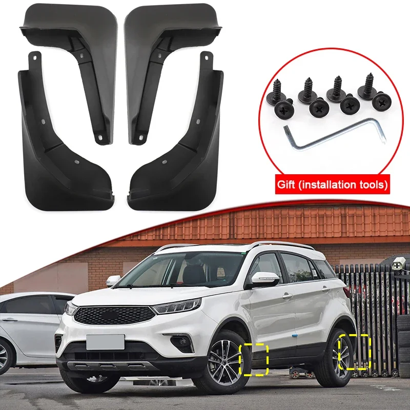 

Car Styling For Ford Territory 2019-2022 ABS Car Mud Flaps Splash Guard Mudguards MudFlaps Front Rear Fender Auto Accessories