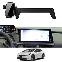 Car Mobile Phone Holder for Toyota Prius 2022-2025 60 Series GPS Bracket Navigation Stand Auto Accessories