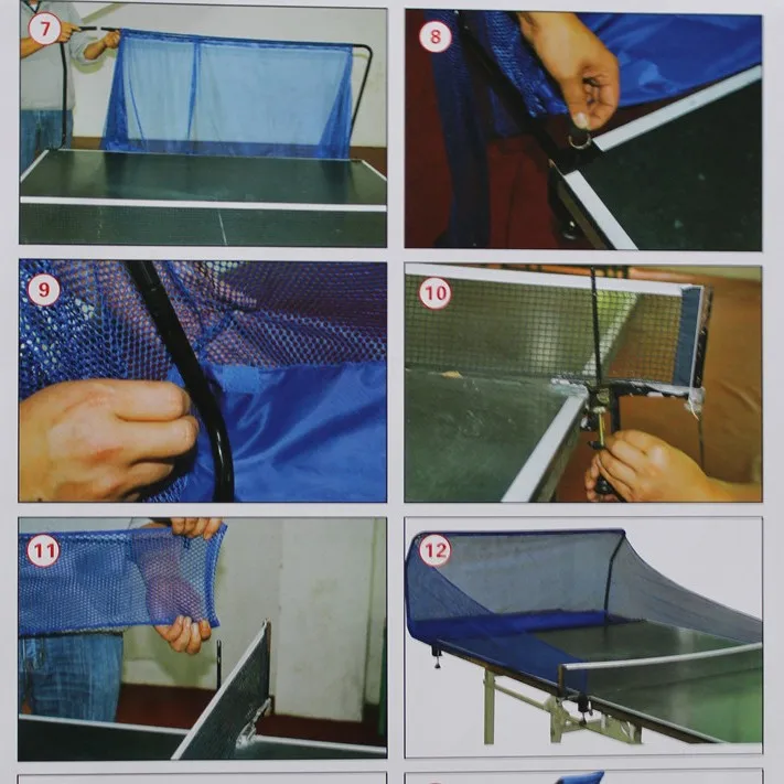 탁구 자동 공 회수기 오리지널 재활용 네트