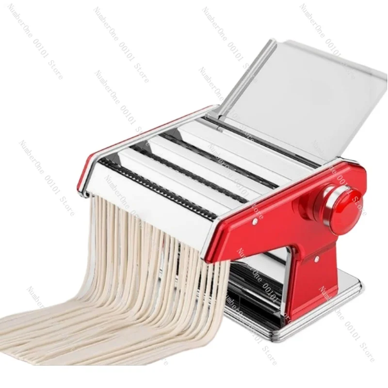 Manual Stainless Steel Noodle Press, Multifunctional Hand Crank Pasta Maker for Home Use