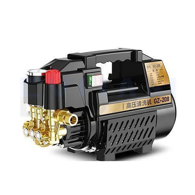

220V Portable Cleaning Machine Car Home High Pressure Wash Machine High Power 6200W GZ-208 Car Wash Water Gun Water Pump