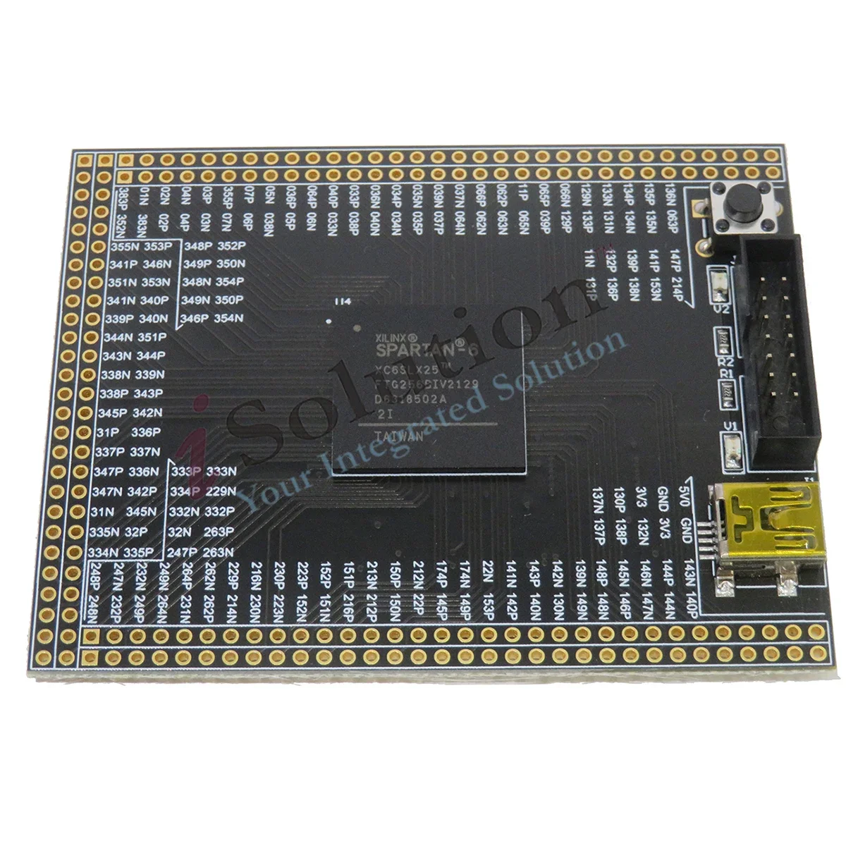 

Xilinx FPGA development board spartan6 xc6slx16 xc6slx25 core board minimum system board