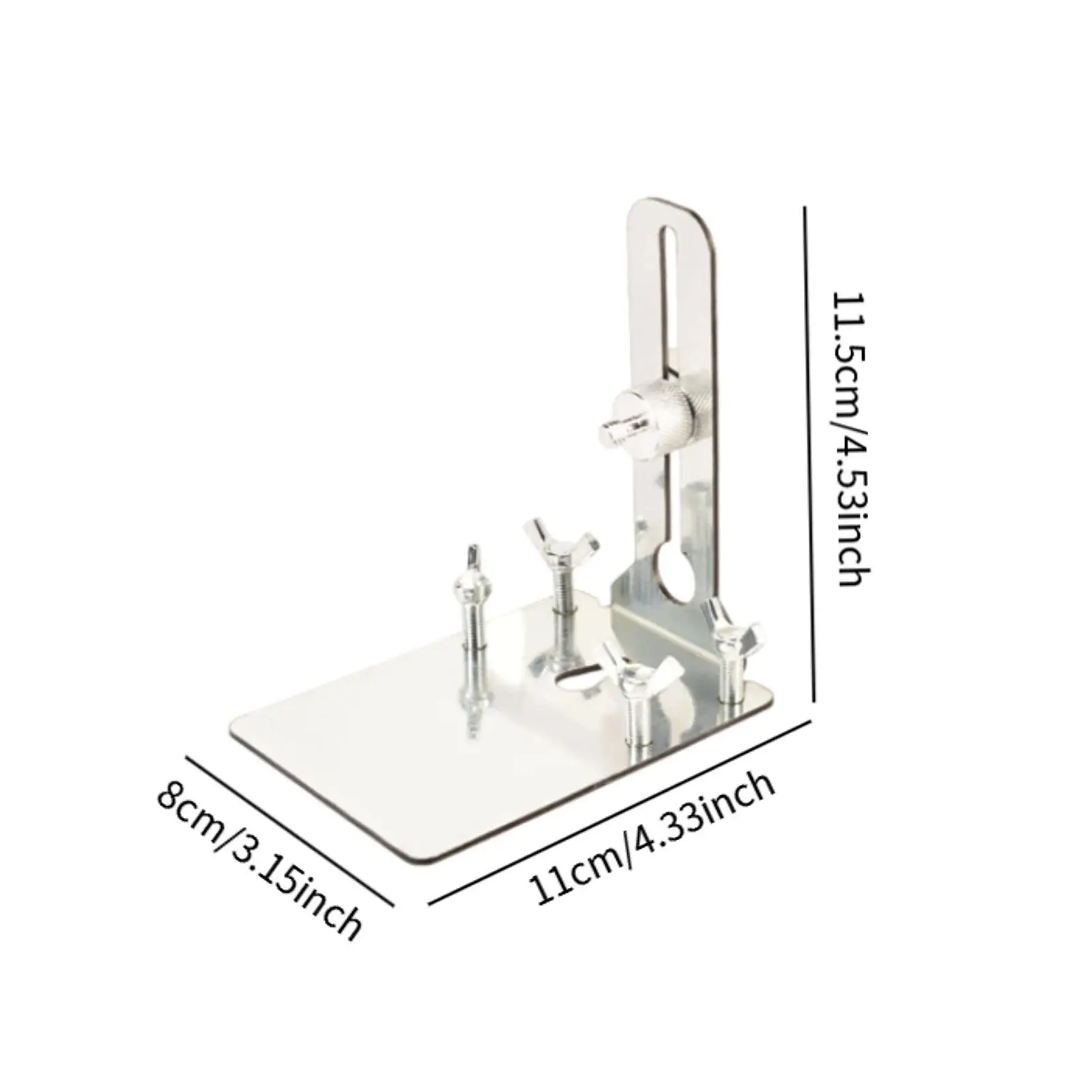 Levels Adapter Fine-tuning Portable Easy to Install Metal Level Wall Bracket