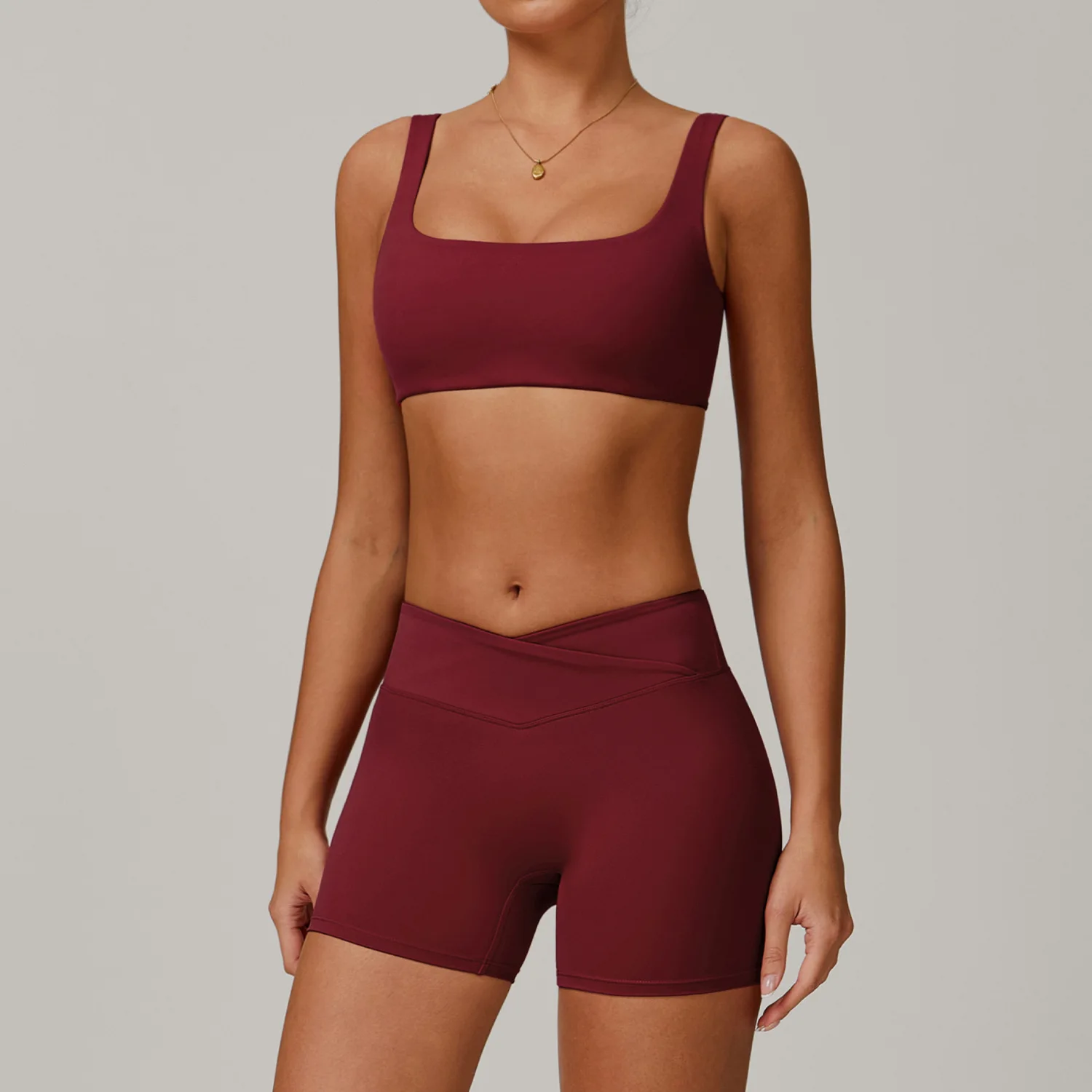 2 Pieces Yoga Set Workout Sets Women Tracksuit Gym Push Up Fitness Running Workout Clothes Sport Bra Leggings Suit Activewear