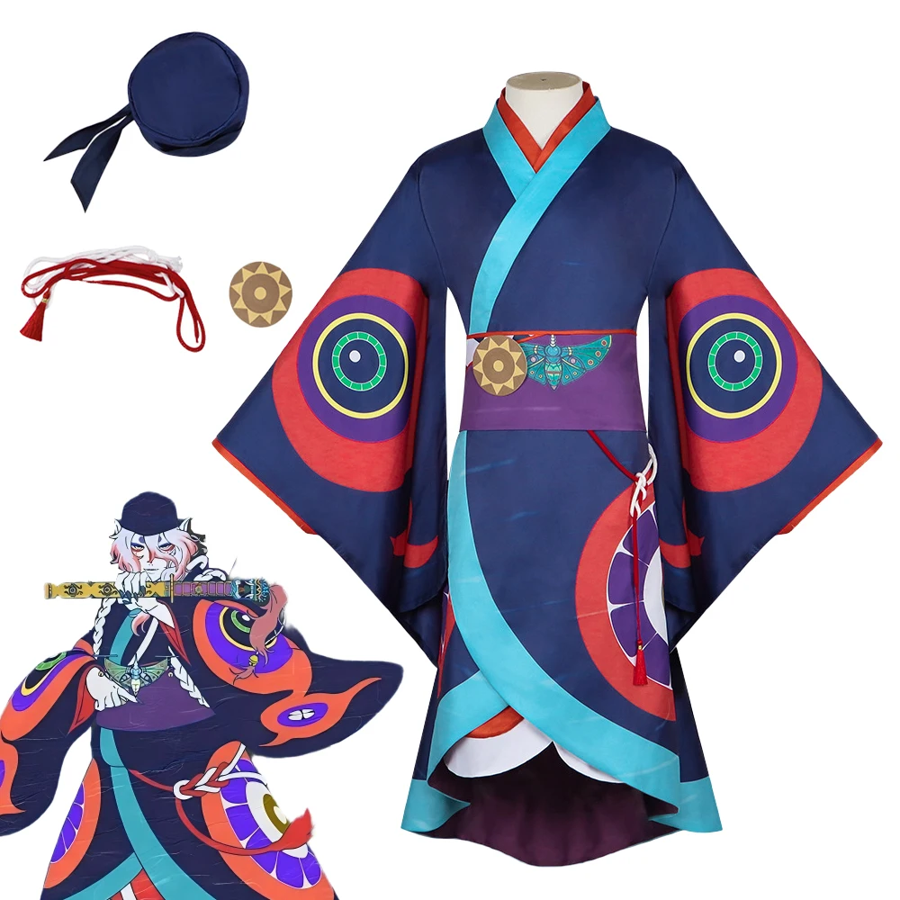 

Yakusanashi Cosplay Fantasy Clothing Hat 2025 Anime Mononoke Costume Disguise Halloween Adult Men Roleplay Party Outfits