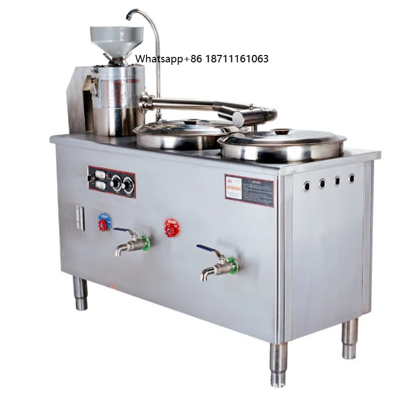Electric Full Function Tofu Machine Commercial Full Automatic Soybean Milk Grinding and Boiling Machine