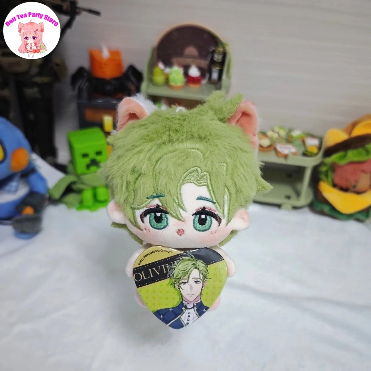 ตุ๊กตาอนิเมะขนาด 10 ซม. นู: คาร์นิวัล โอลิวีน ตุ๊กตาขนนุ่มขนาดเล็ก ของเล่นตุ๊กตา ตุ๊กตาคอสเพลย์ ตุ๊กตาห้อยกระเป๋า ของขวัญ