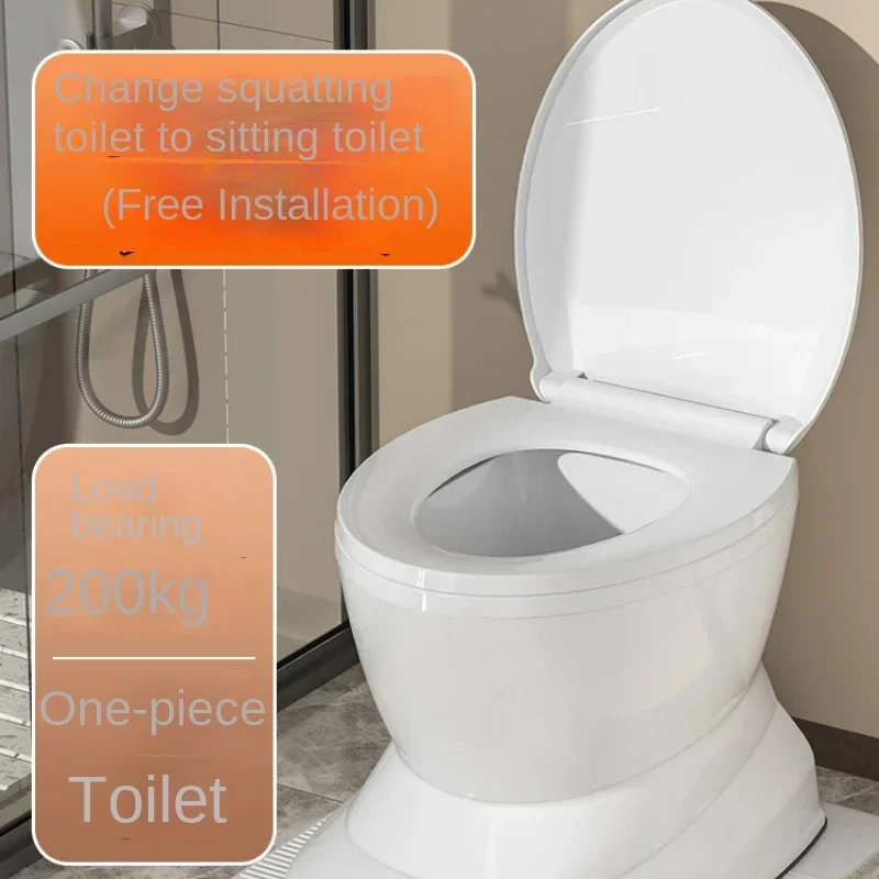 Dual-Purpose Bathroom Toilet Chair with Backrest Movable Indoor Seat Ideal for Elderly Disabled Pregnant Women