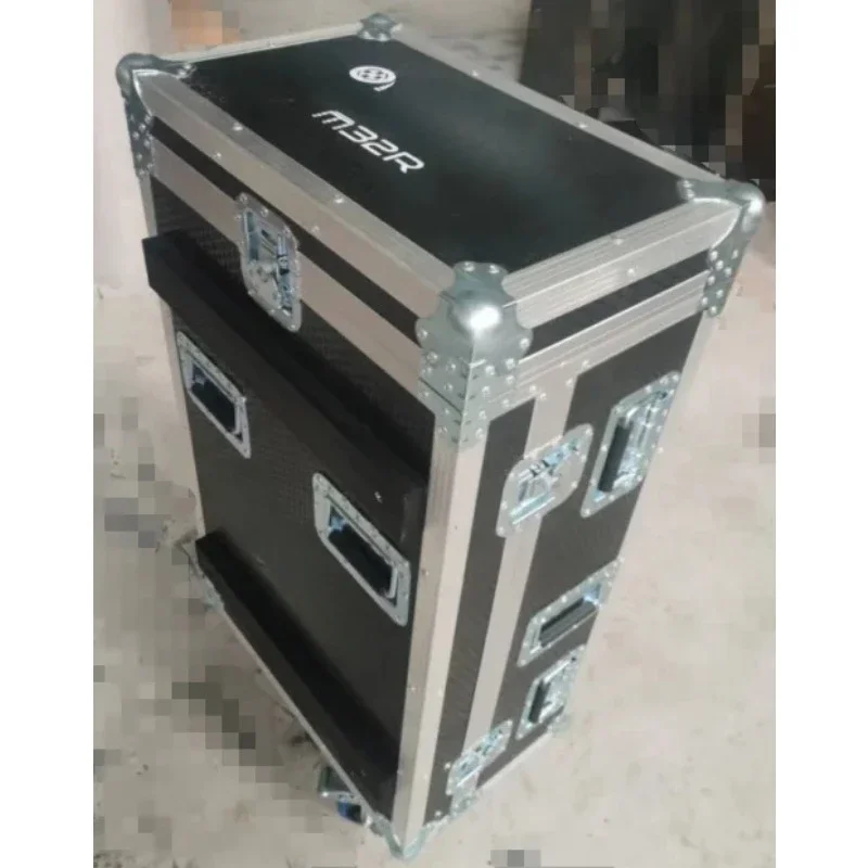 Console Box Midas M32R Case Mixing Console Aviation Case Live Cabinet Shockproof Shipping Three Door