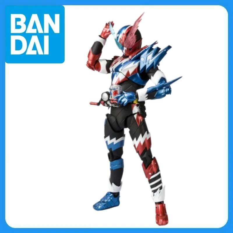 В наличии Оригинальная фигурка BANDAI Kamen Rider Build S.H.Figuarts RabbitTank Sparkling Form, модель из аниме, коллекционная фигурка, гараж-кит