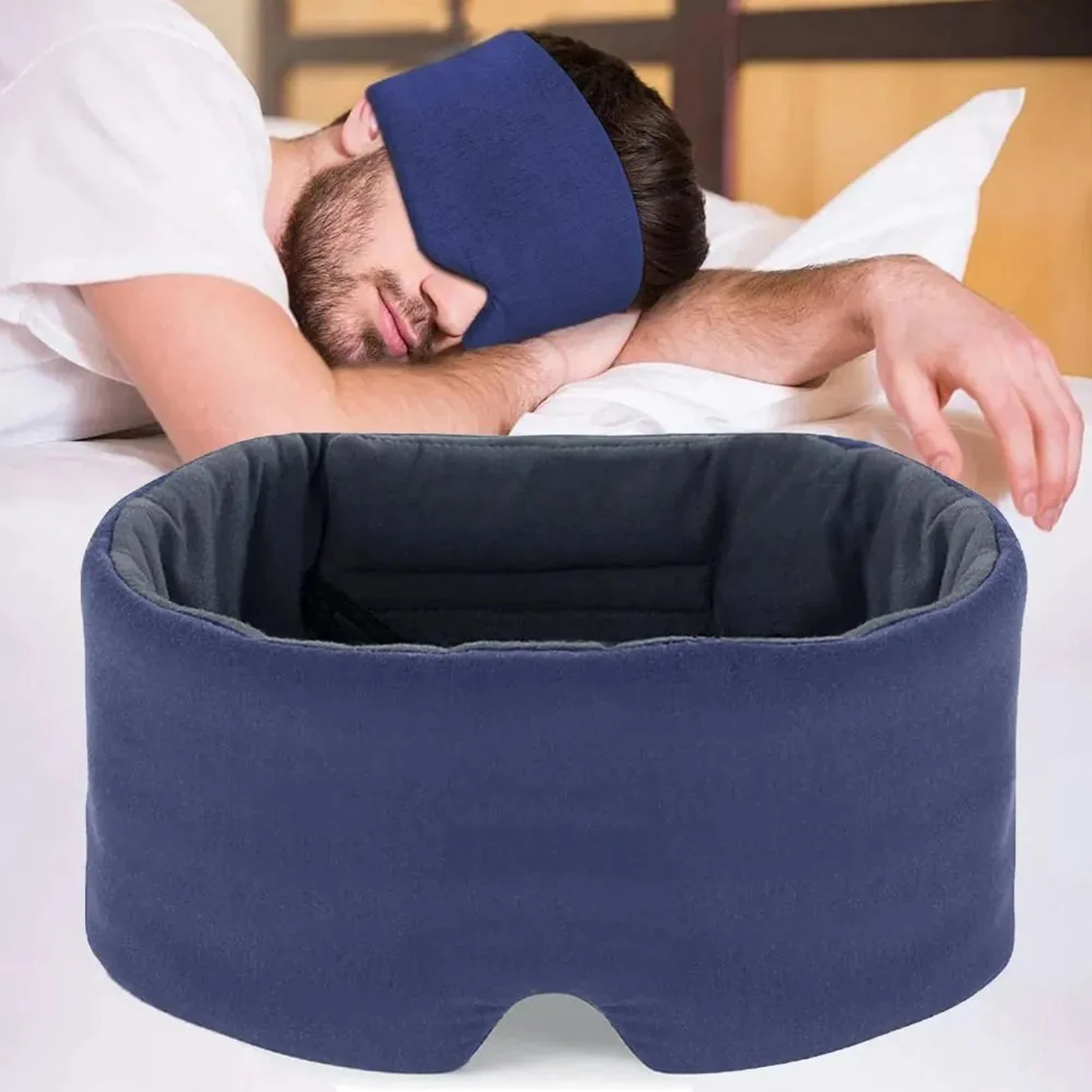 

Маска для глаз «Все включено» для мужчин и женщин, затемняющая маска для сна, послеобеденный сон, удобная и свободная для помощи во время сна с повязкой на глаза