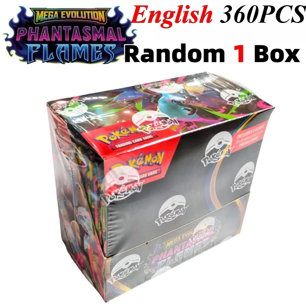 Pokémon-Karten Prismatic Mega Evolution Pitch Black PHANTASMAL FLAMES CHAOS RISING 151 Englische Booster Battle Transaktionskarte – Detail 26