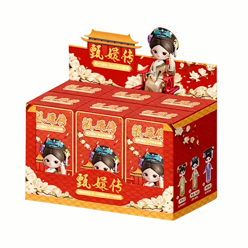 Simontoys Zhen Huan يمر على Bjd صندوق أعمى 12 نقطة مشتركة المنقولة دمية زر الكوبالت لو العصرية لعبة تمثال تمثال ، اليدوية