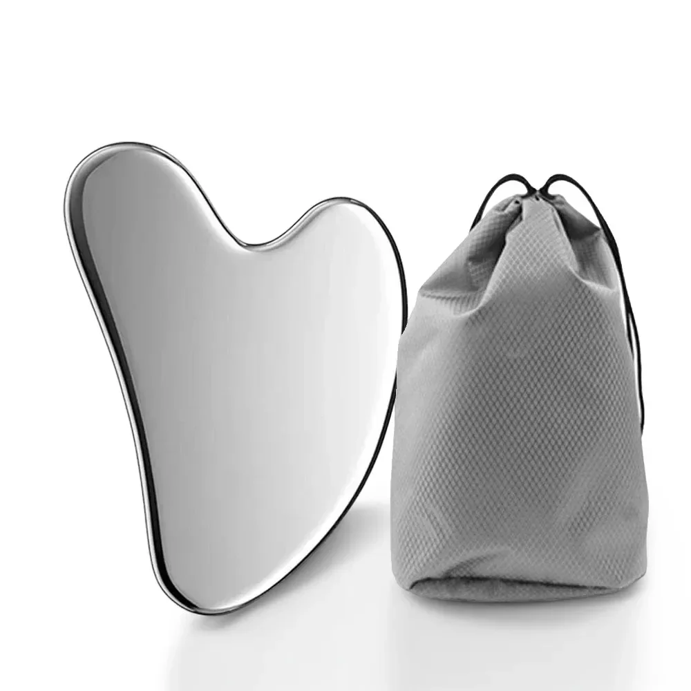 

Gua Sha Board Guasha Massage Face Stainless Steel Body Massager Scraping Plate SPA Guasha Scraper Neck Back Neck
