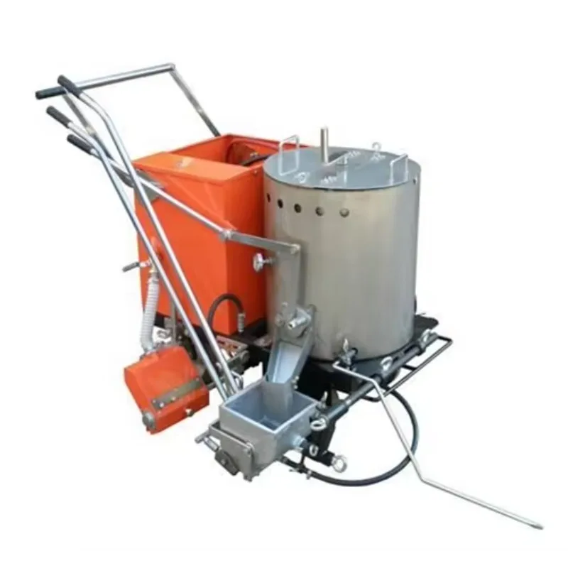 Máquina de marcação de estrada de derretimento quente linha de marca de estrada máquina de pintura de carro marcação de estrada veículo máquina de escrita de derretimento quente