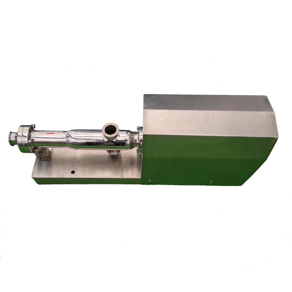 

2026 Hygienic Waterproof Screw Pump Stainless Steel Food Slurry Shampoo Conveying Pump