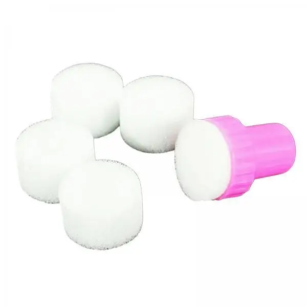 

Cylindrical Nail Art Sponges Polish Transfer Gradient Manicure Stamper Nail Products for Everything for Manicure