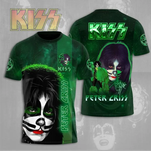 Classic Rock Kiss Band 3d พิมพ์ผู้ชายผู้หญิงแฟชั่นเสื้อยืด Hip Hop Tops Tees เด็ก T เสื้อผู้ชายเสื้อผ้า Heavy Metal Top Music