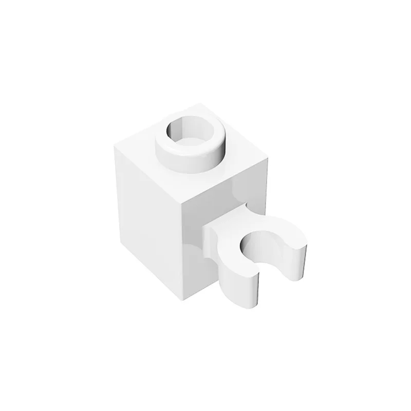 MOC 10PCS Stacking 60475  With Open O Clip Bricks Modified 1x1 Substitutable Building Block Fun Toys Adults Boys Holiday Gift