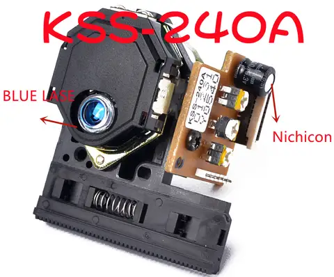 오리지널 브랜드 뉴 KSS-240A KSS240A KSS-240 블루 아이 라디오 CD 플레이어 레이저 레이저 광 픽업 Bloc Optique