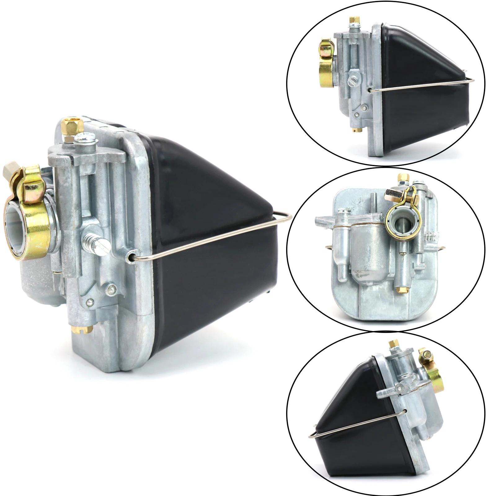 Alconstar 12mm carburador ar2.12.705 com filtro de ar para 50cc-125cc mbk51 mbk carre av88 2t av7 scooter carburador